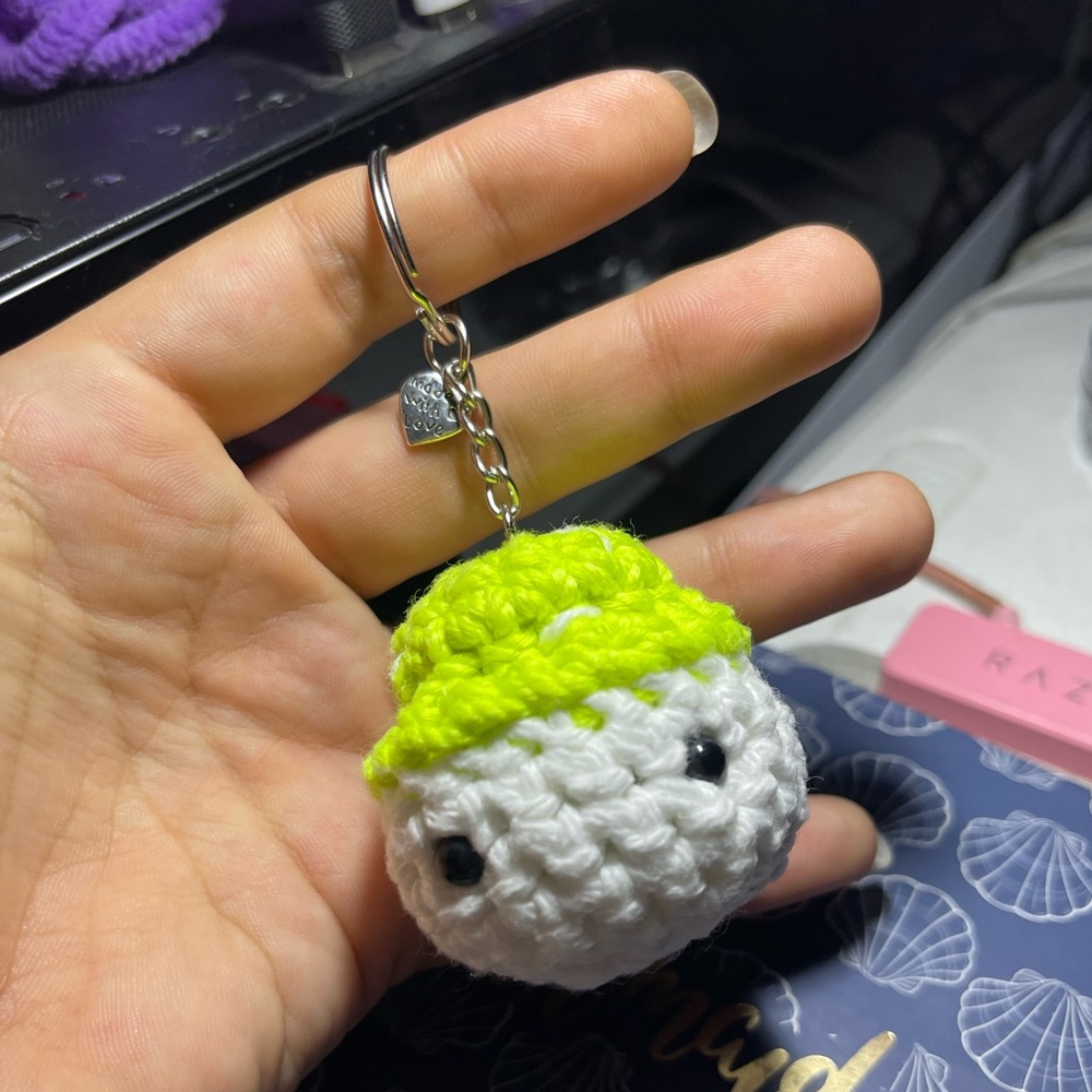 Mushroom Keychain